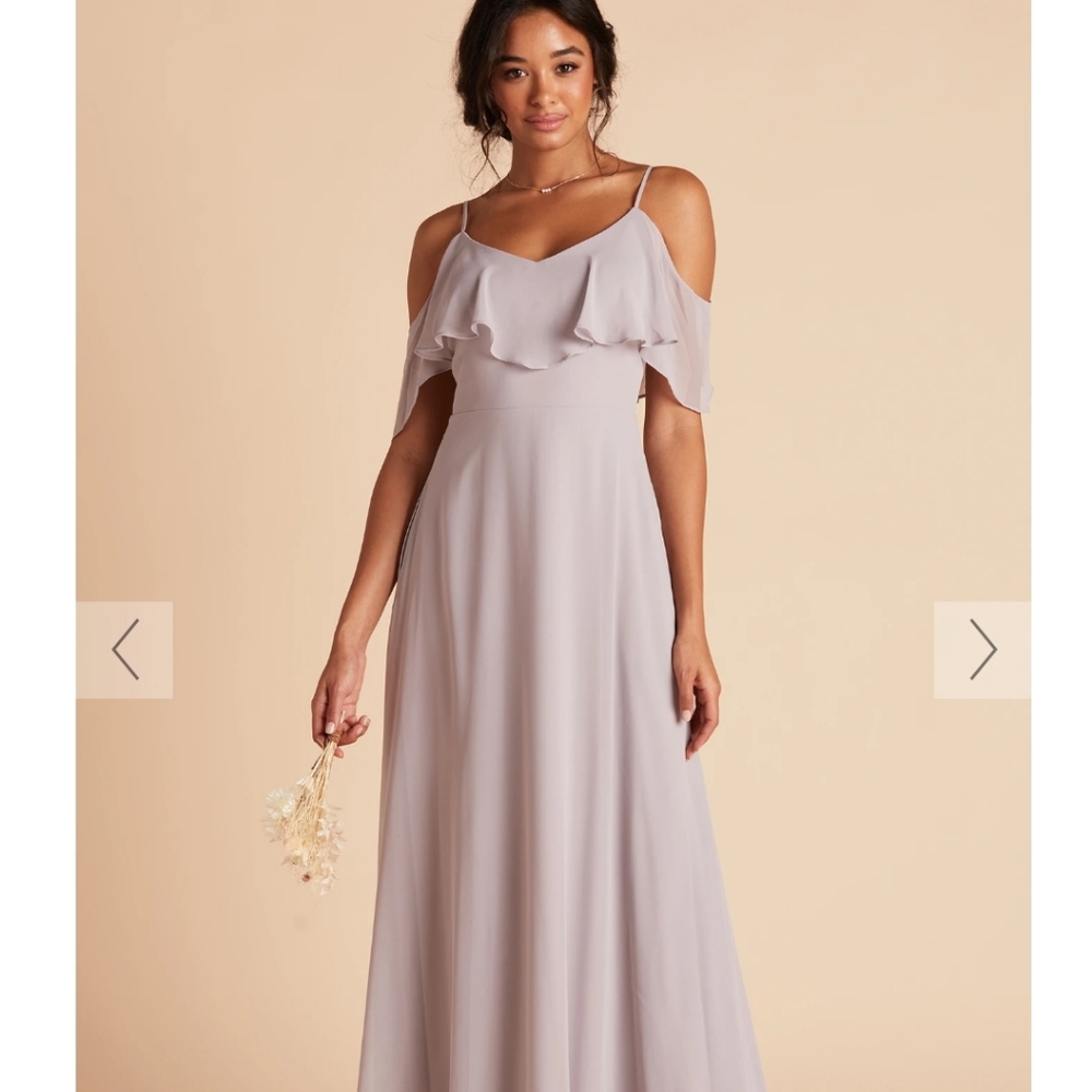 Lilac bridesmaid dress birdy grey